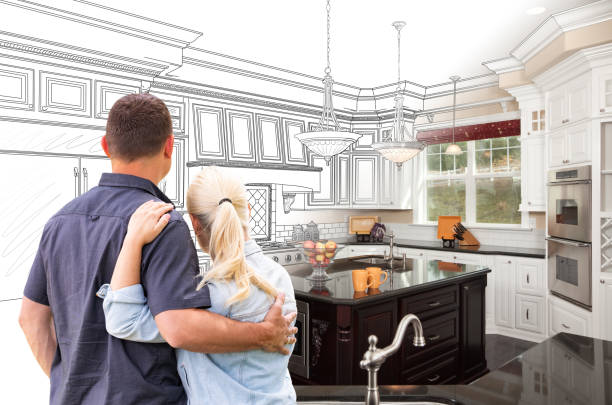Custom kitchen cabinets installed in a Paulsboro home